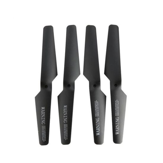 Hélices De Rechange Pour Drone H501S - 2 Paires CW/CCW Blanc/Noir