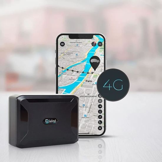 Traceur GPS Magnétique Salind 11 4G Pour Voiture, Moto, Camion - Antivol Et Suivi - Neuf Avec Garantie 2 Ans
