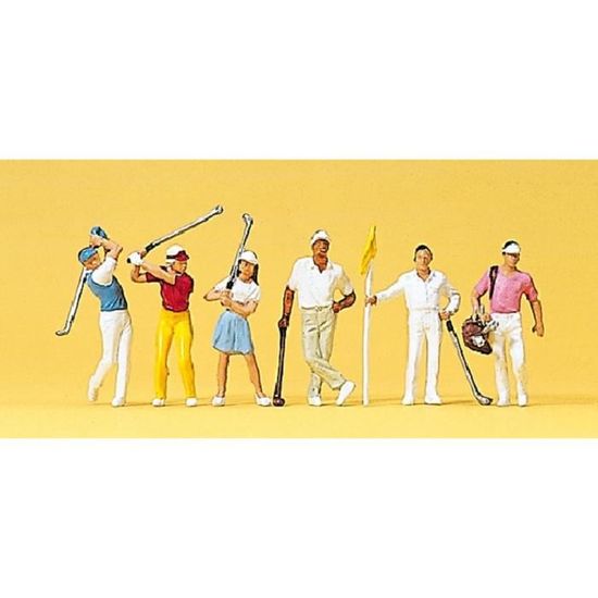 Figurines Modélisme Ferroviaire 1/87 - Personnel De Gare Preiser - Pour Diorama, Maquette, Décor De Train Miniature