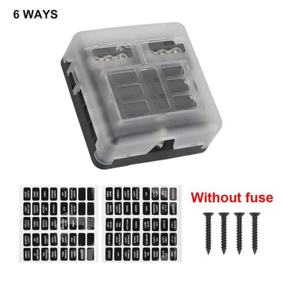 Fusible Boulonné 100A 58V ANM - Lot De 5 Pièces - Pour Voiture Camion Bateau Camping-car Protection électrique