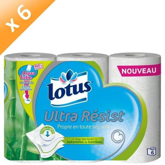 Lotus - Papier toilette confort xxl (6 pièces)