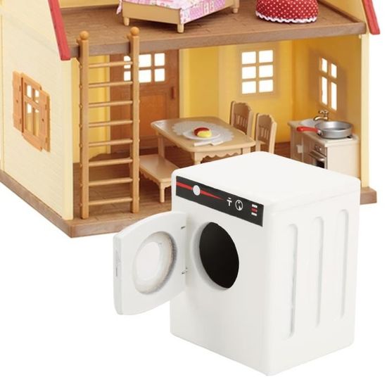 QUILSTM Machine à Laver Miniature pour Maison de poupée : Un Accessoire Amusant et Durable pour Maison de poupée à l'échelle 1/12. Mini Machine Laver pour Une scène de Vie. , Blanc QUILSTM Machine à Laver Miniature pour Maison de poupée : Un Accessoire Amusant et Durable pour Maison de poupée à l'échelle 1/12. Mini Machine Laver pour Une scène de Vie. , Blanc