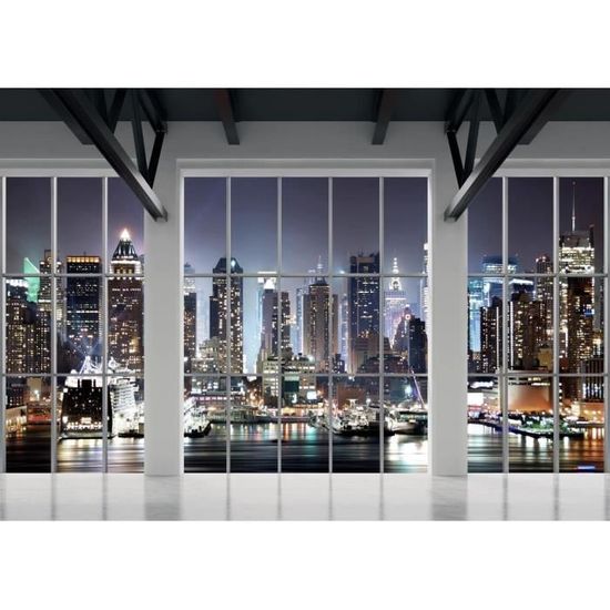 Papier Peint Intissé Mural Fleur Feng Shui Moderne Toison Salon Chambre