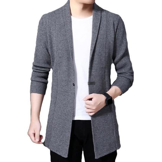 Gilet ouvert homme deals