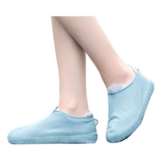 Couvre-chaussures Assos Bleu Taille S/M – Légers Et Super Pratiques Pour Le Cyclisme