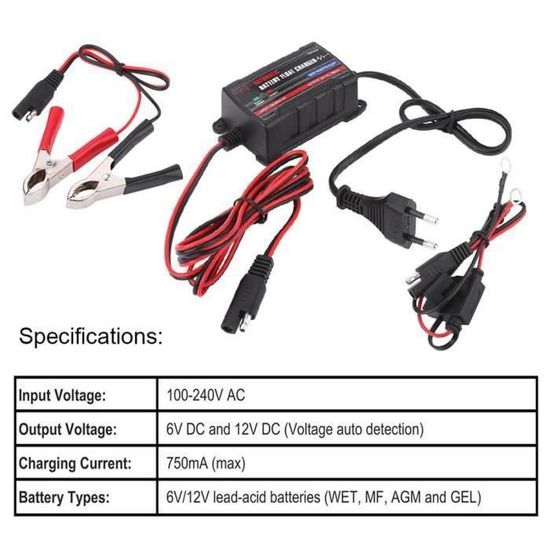 BC SMART 10000 12V 10A-1A - Chargeur de batterie et mainteneur
