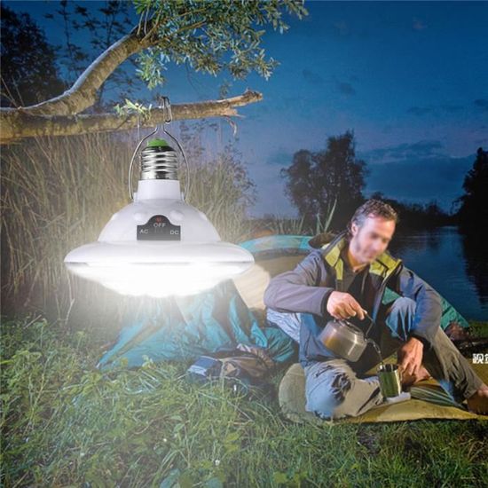 LAVENT Lampe camping solaire 22LED urgen extérieur suspendre 3.7V ABS