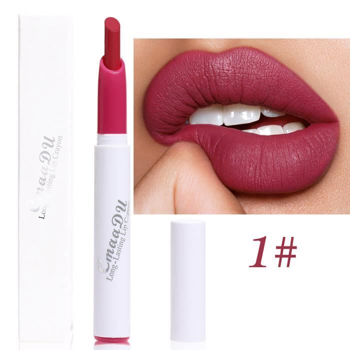 Stylo rouge à lèvres hydratant et imperméable mat n'est pas facile à décolorer mat lipsticka2190