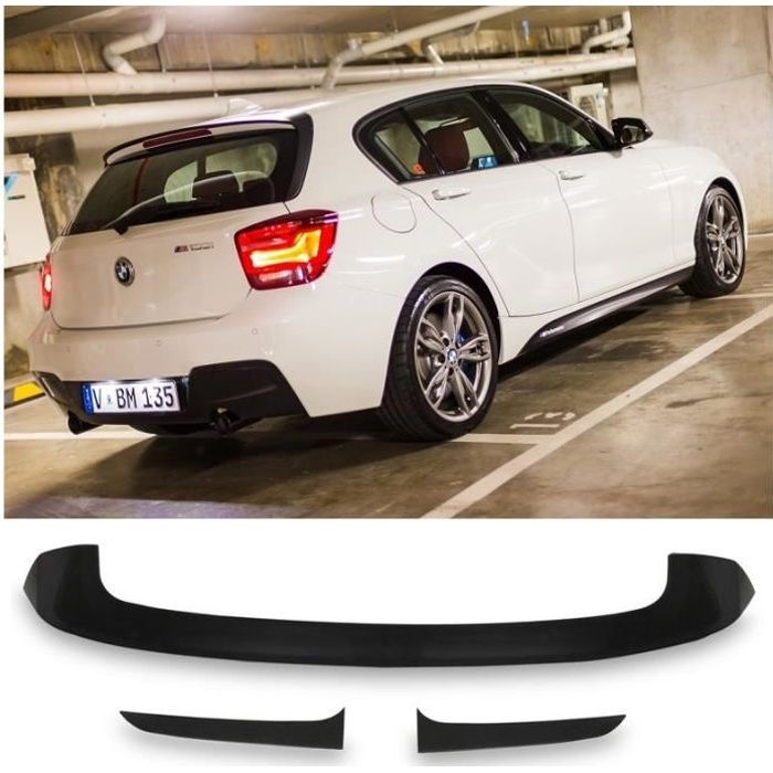 CASQUETTE / BECQUET ARRIERE DE COFFRE + ARCHES BMW SERIE 1 F20 F21 PHASE 1 DE 07/2011 A 02/2015