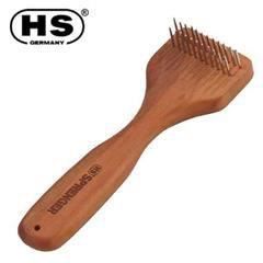 Rastrillo Hs 2 Filas Mango Madera De Peral