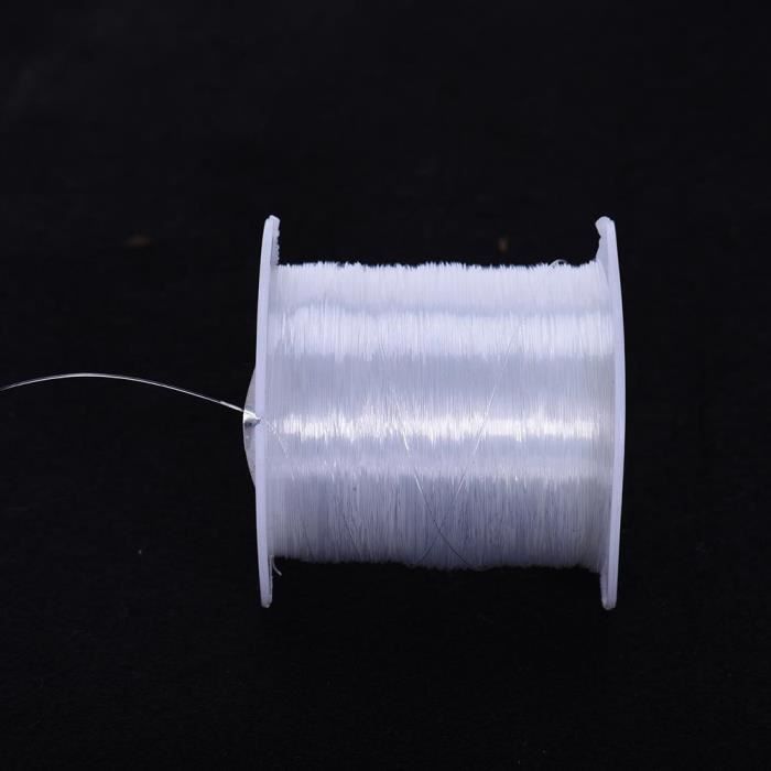 Fil de poisson fil à coudre Transparent ligne de Nylon cristal fil perlé ligne Invisible couture à la main - Type Transparent