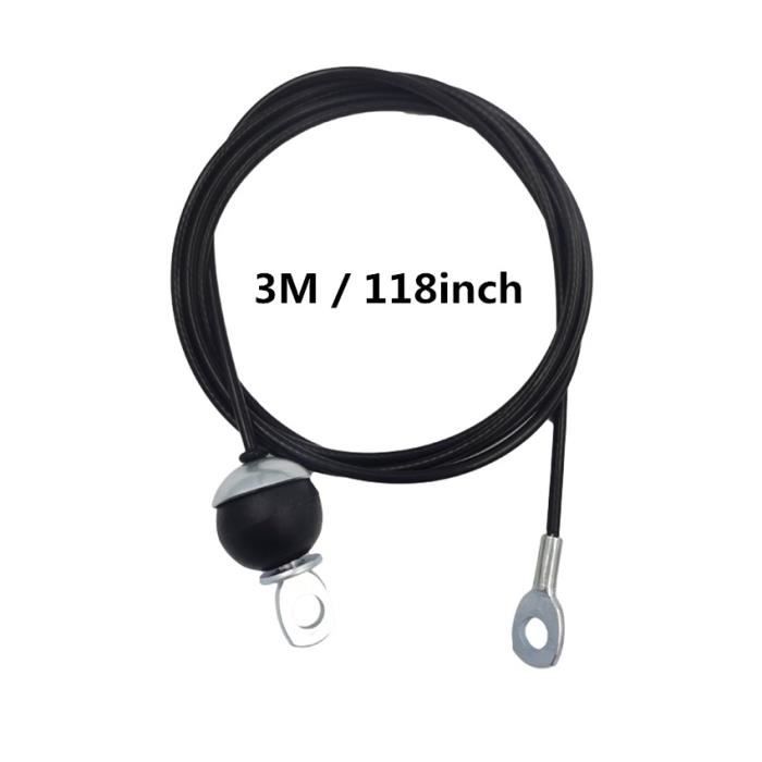 1.4M 3M câble de gymnastique câble métallique robuste en acier à la maison gymnastique câble Fitness poulie ac JS338