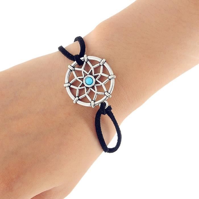 CARILLON A VENT - CARILLON EOLIEN,MIAMOR Mini Bracelet capteur de rêves - Type Bracelet #B