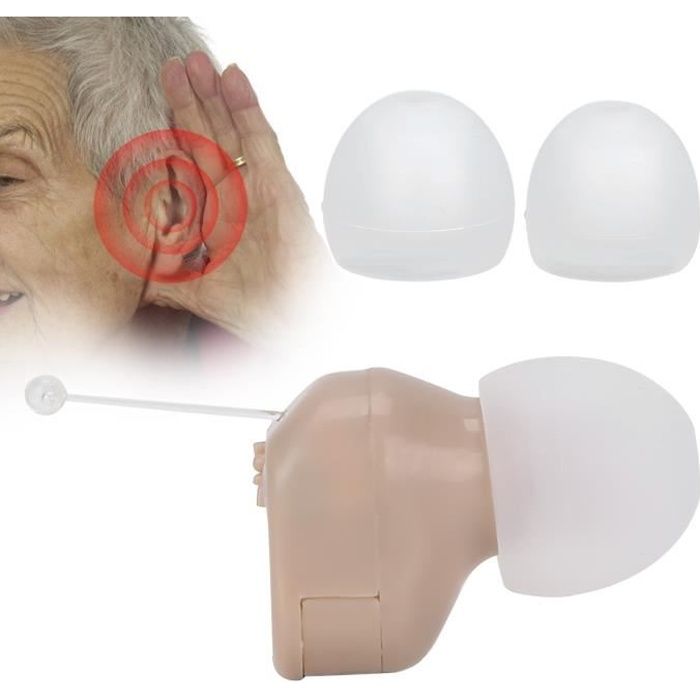 Amplificateur de son sans fil pour aide auditive professionnelle portable pour les personnes âgées avec prise HB040
