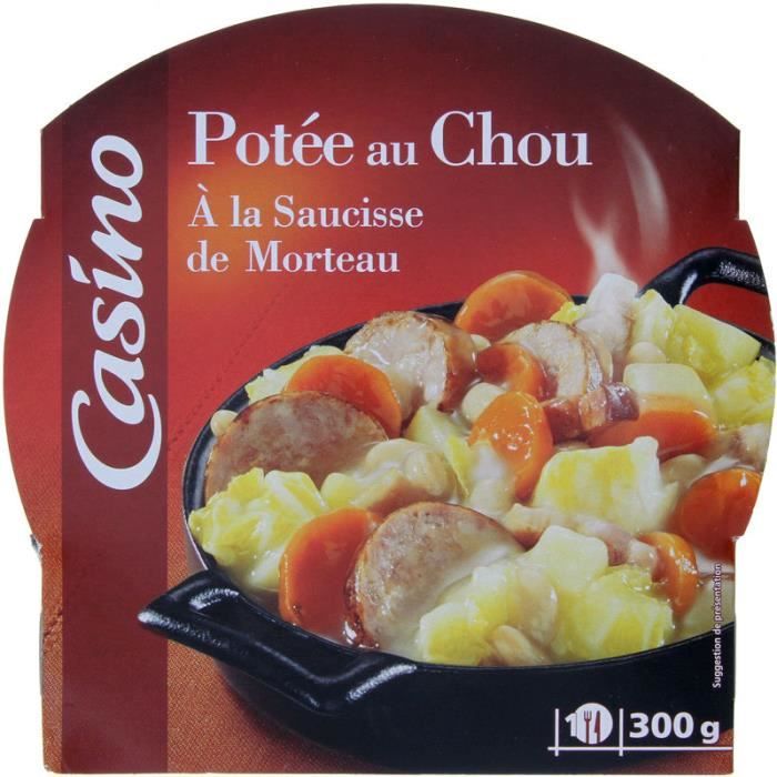 Potée au Chou à la Saucisse de Morteau - 300g