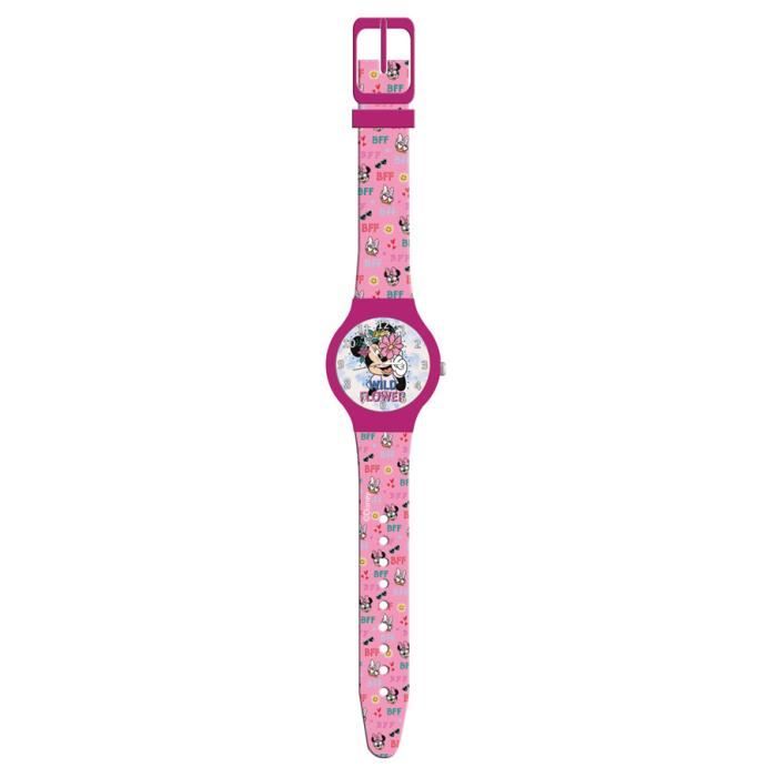 Disney montre Minnie Mouse junior 22,5 cm rose/bleu