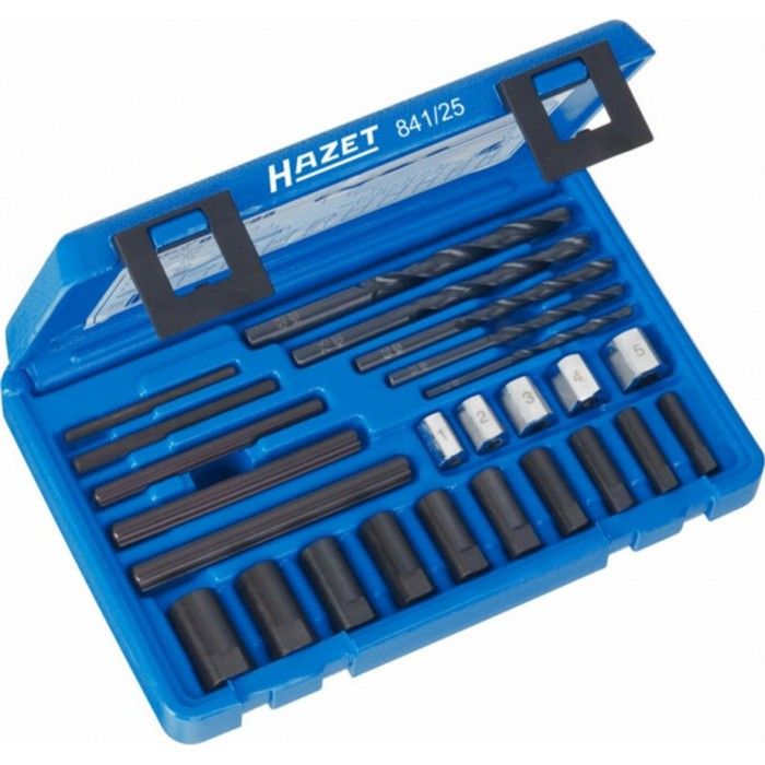 Hazet Jeu d'extracteurs de goujons - Nombre d'outils: 25 - 841-25
