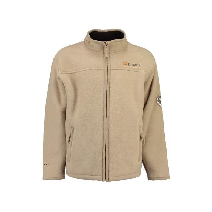 Polaire Homme Geographical Norway Usine Beige