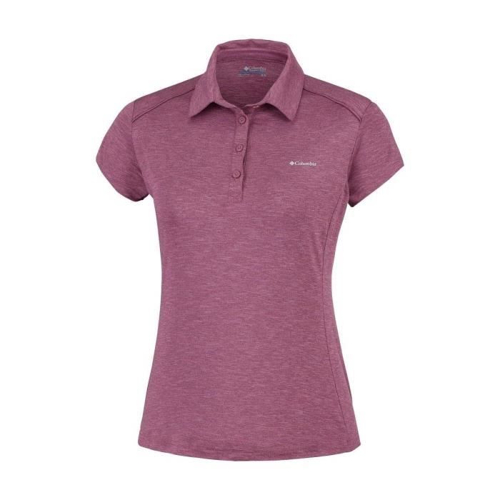 Columbia Firwood Camp polo, polo de randonnée et outdoor femme.