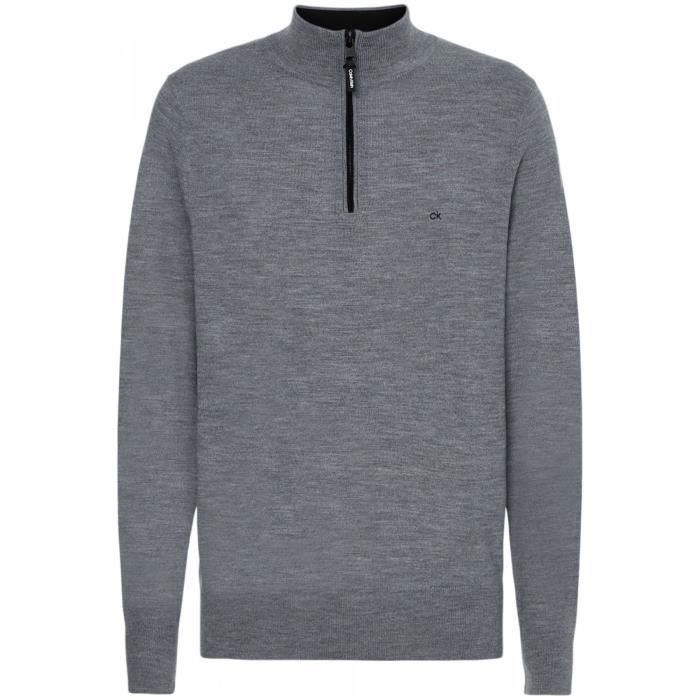 Pull en laine col cheminée - Calvin klein - Homme
