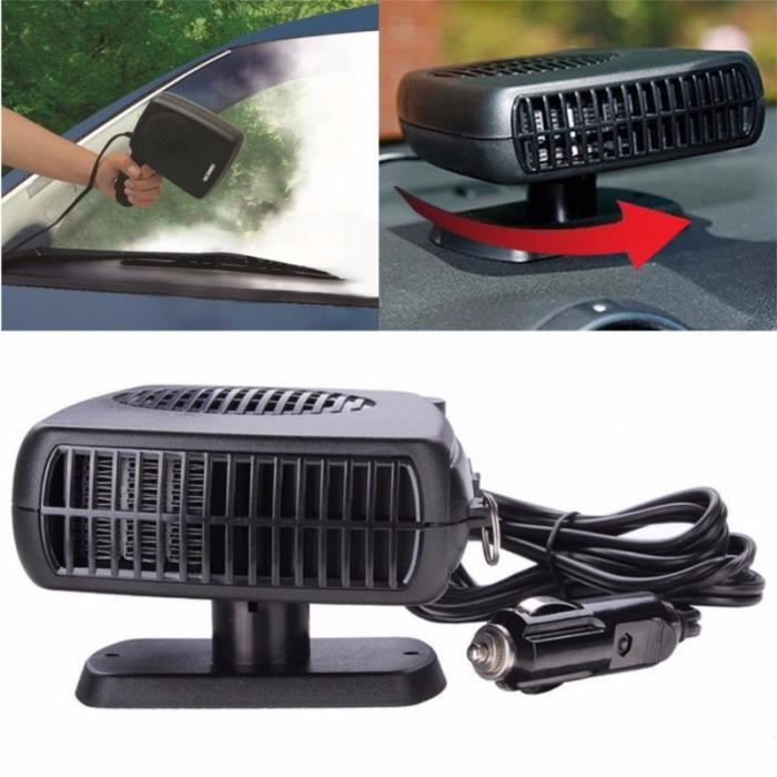 NEUFU Ventilateur Chauffage Dégivreur Réglable Heater Cooler Fan Auto Voiture 12V 150W