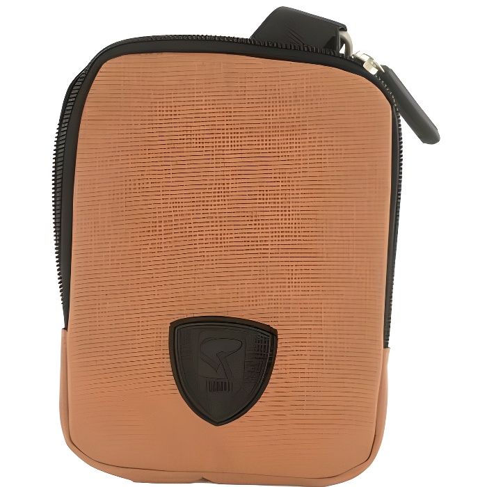Mini sacoche logotée Chad -REDSKINS. Marron Homme