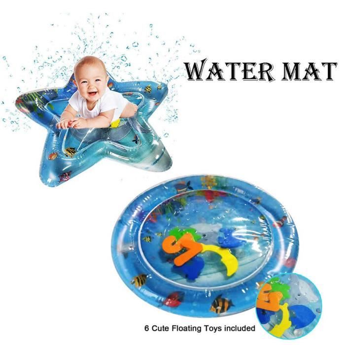1Pc Bébé Tapis D'eau Gonflable Tapis de Jeu Coussin Jouets d’Amusement