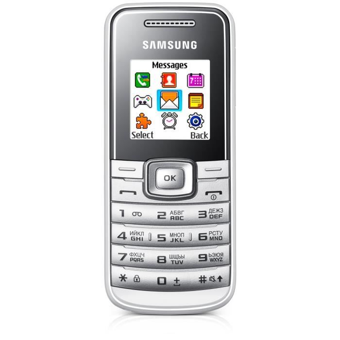 Samsung E1050, Barre, SIM unique, 3,63 cm (1.43\