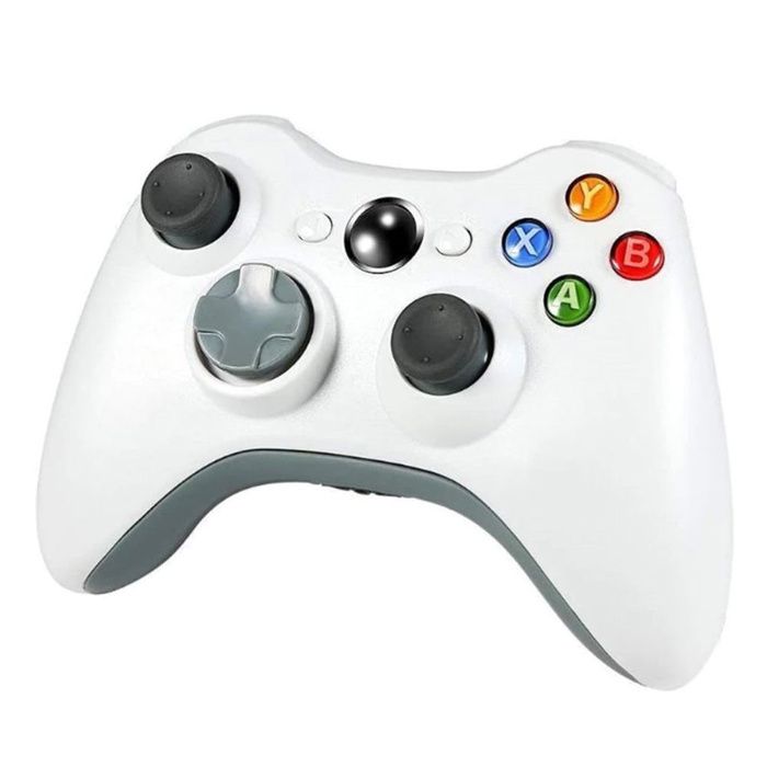 Manette de jeu sans fil - STRADO - Dual Shock - Ergonomique - 8 boutons - Compatible Xbox 360