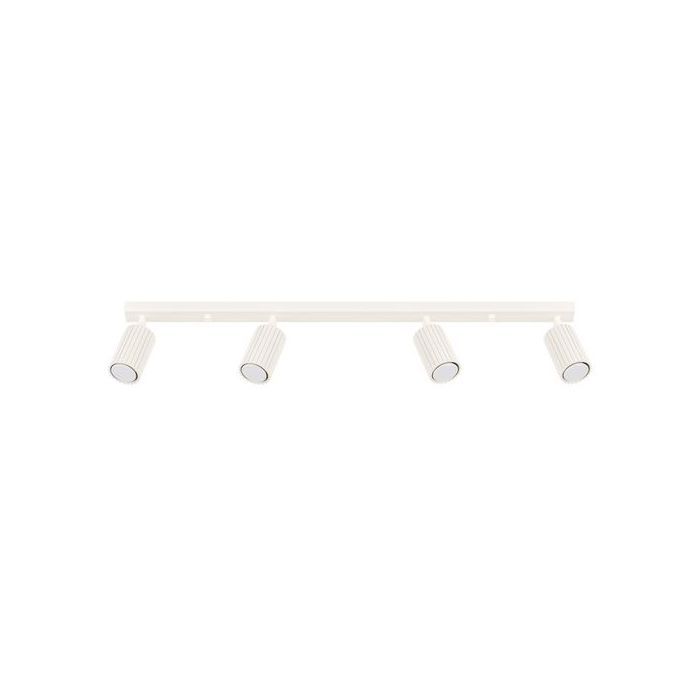 Plafonnier Aluminium Beige GU10 4 Karbon Line