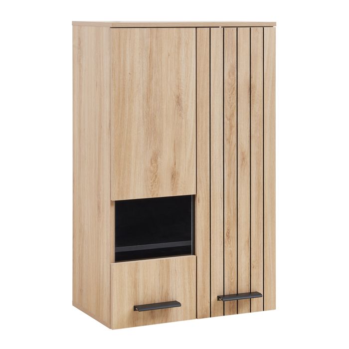 Armoire murale Noppen 98 x 60 x 35 cm effet chêne