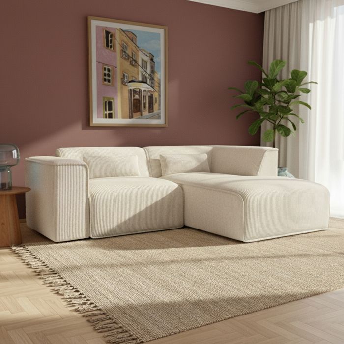 Canap Dangle Velours Cotel Beigenull