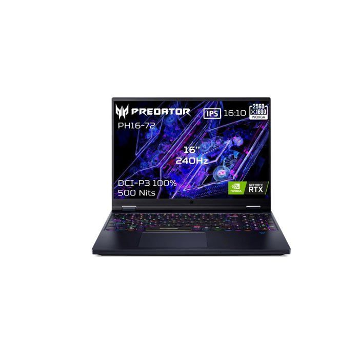 ACER Modèle du produit : Portable Acer Predator Helios Neo 18 PHN18-72-96SE