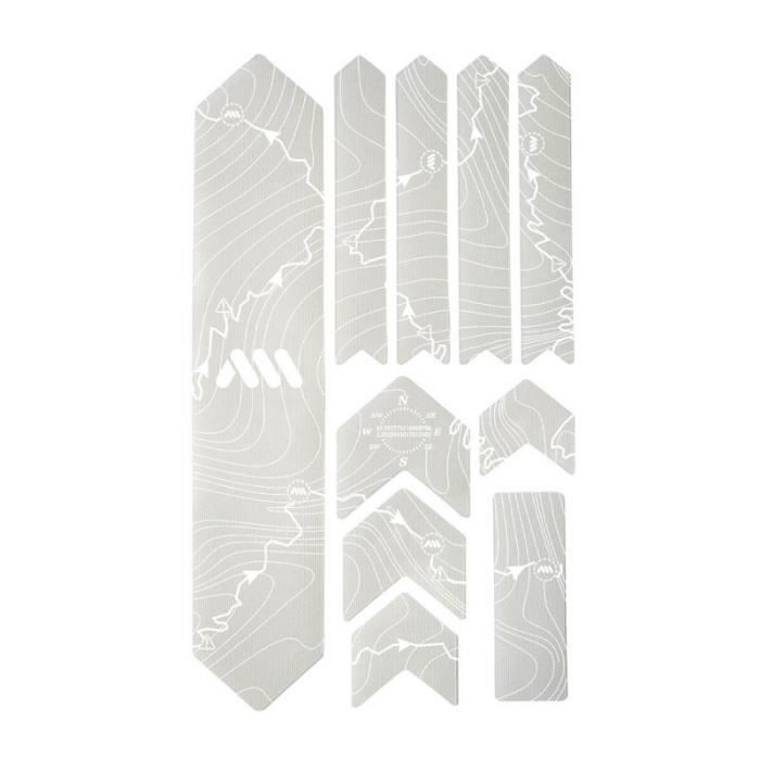 Kit de protection de cadre - ALL MOUNTAIN STYLE - Extra Tracks - Blanc - Homme
