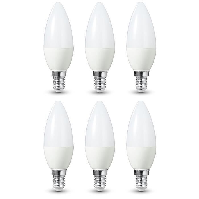Basics Lot de 2 ampoules LED E14 5,5 W 40 W 