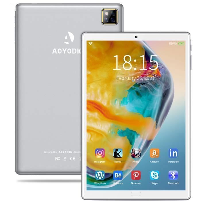 Tablette Tactile – AOYODKG – Tab 8 – 10.1 – 4Go RAM – 64Go ROM – 5G WiFi