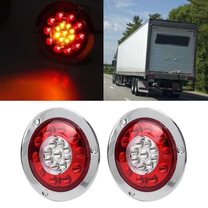Feu Arriere Rond Led Achat Vente Pas Cher