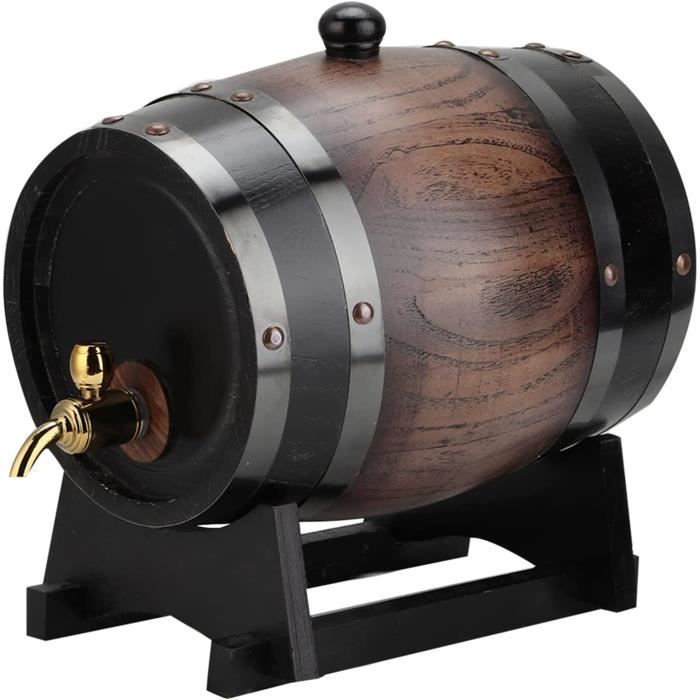 Baril de Vin, Distributeur de Baril de Vin Rouge Vintage 3L, Baril de ...