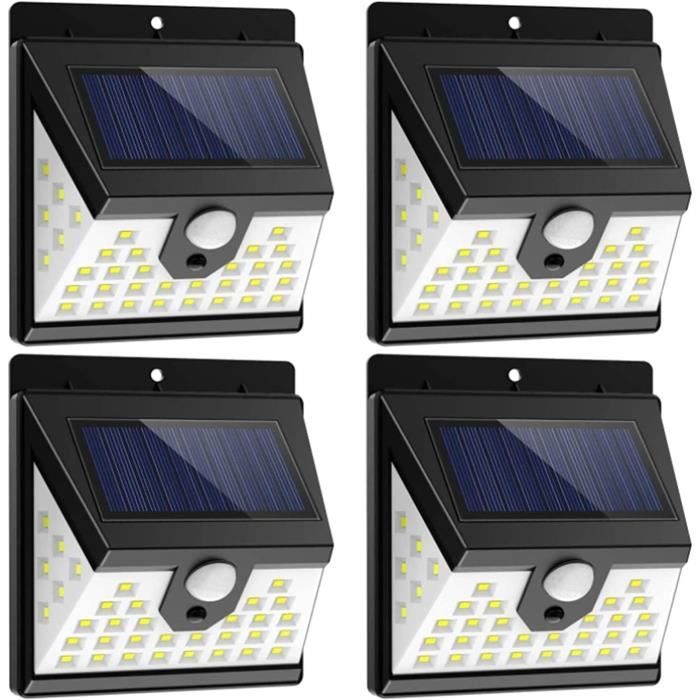Lumières Solaires à Clip,Détecteur Intelligent Lumière Sécurité