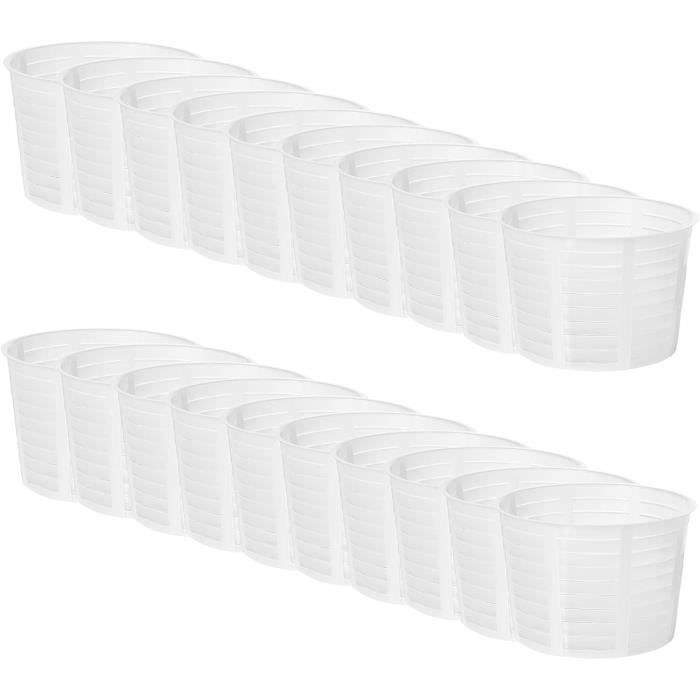 20 x Moule à fromage 8 2 x 6 8 cm – Variations Moule à fromage en plastique Panier pour fromage