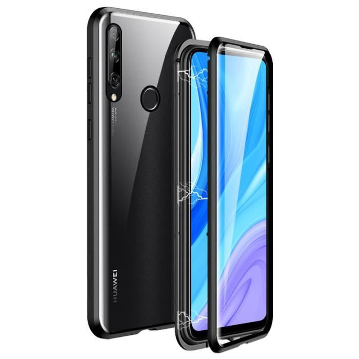 Coque Huawei P Smart Z Y9 Prime 2019 2 En 1 Coque D Adsorption Magnetique Avec Protection En Verre Trempe Metal Coque Noir Achat Coque Bumper Pas Cher Avis Et Meilleur Prix Cdiscount