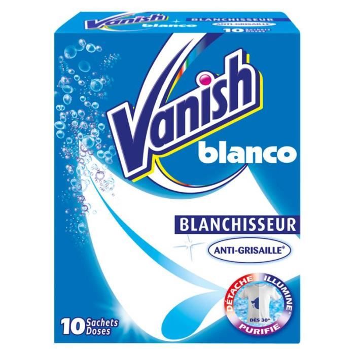 Sachet publicitaire BLANCO pour machine à laver 