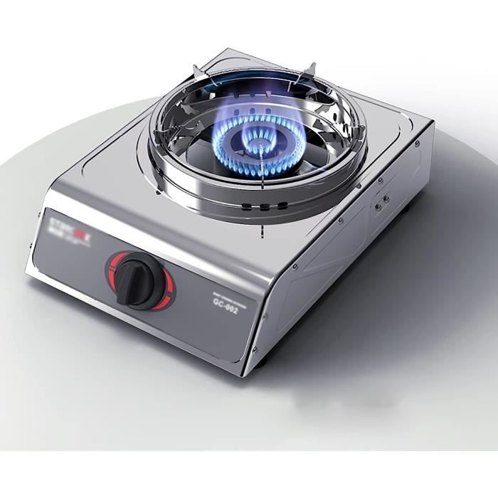 Cuisinière Camping-car GR-903 - 1 Brûleur GPL Avec évier Combo - Inox