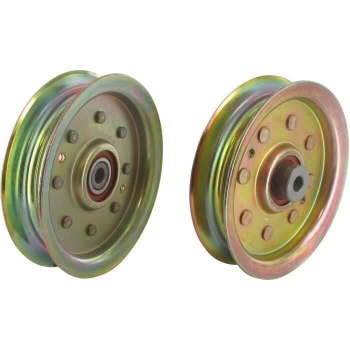 Poulie à gorge plate adaptable AYP - HUSQVARNA - Remplace origine 102403X, 532102403