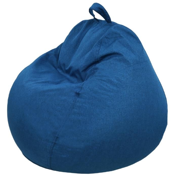 Pouf poire déhoussable bleu 120 x 100 cm - Fauteuil Canapé Coussin de Sol Pouf dintérieur - Rempli de Mousse - Bananair Pouf poire déhoussable bleu 120 x 100 cm - Fauteuil Canapé Coussin de Sol Pouf dintérieur - Rempli de Mousse - Bananair