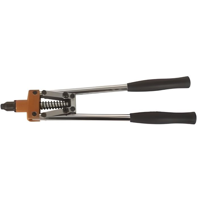 Proster Riveteuse Pneumatique Hydraulique 1780KGF Professionnelle avec 5 Embouts (2.4/3.2/4.0/4.8/6.4mm) – Pistolet à Riveter à Air Compatible Aluminium et Acier pour Carrosserie/Atelier/Construction