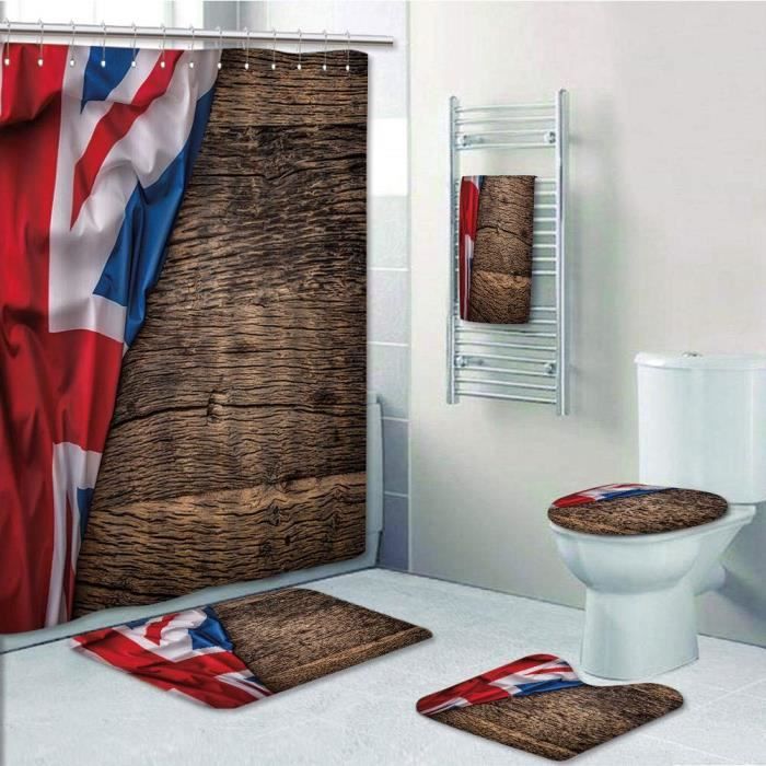 Union Jack Drapeau RoyaumeUni Chêne Planche En Bois Anglais Grande