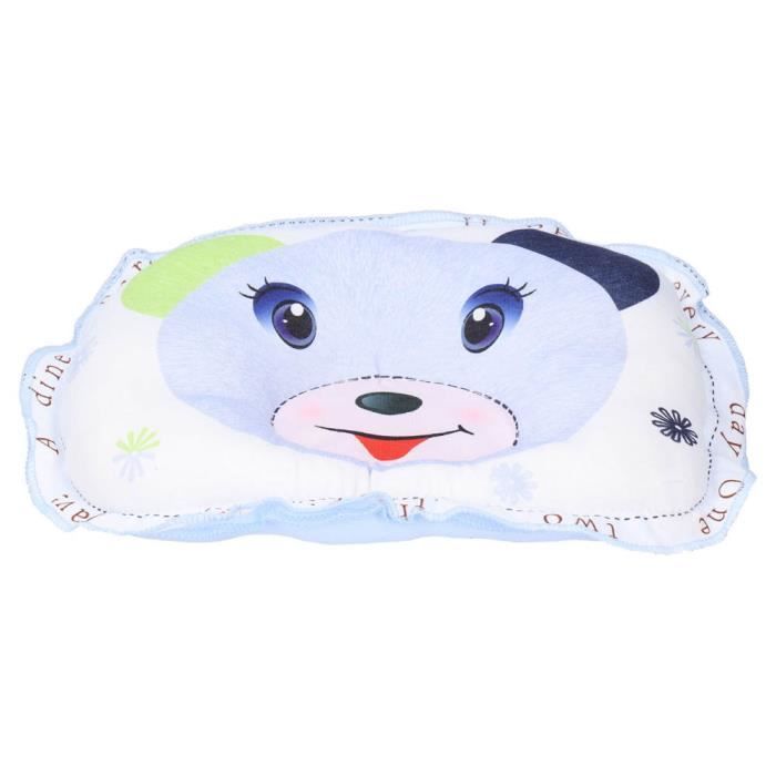 Fdit Oreiller De Bebe A Tete Plate Oreiller De Bebe Respirant En Forme D Ours Nouveau Ne Tete Plate Formant Oreiller De Cdiscount Maison