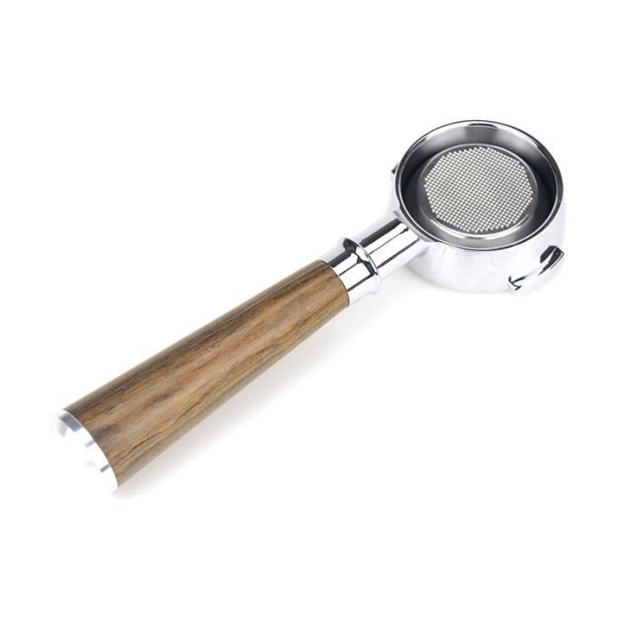 Bec Portafiltre Simple Pour Machine à Café 58 Mm - En Acier Inoxydable, Compatible Expresso