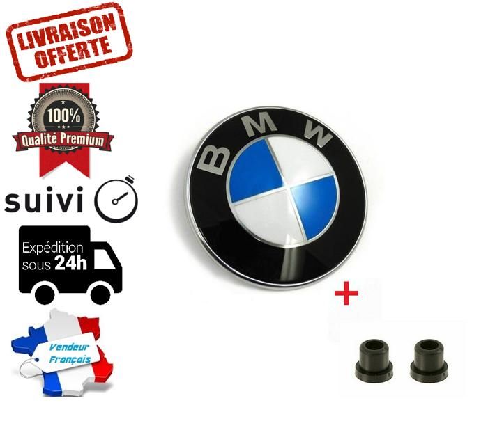 Liguanghui Logo badge Emblème BMW 74mm Coffre